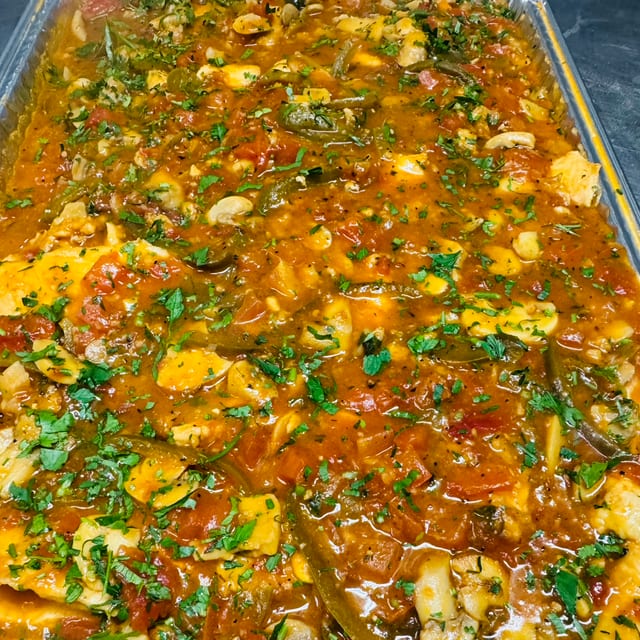 Chicken Pizzaiola Catering.