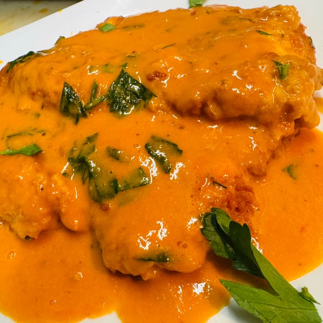 Parm Crusted Chicken.