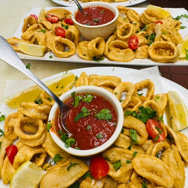 Fried Calamari Catering.
