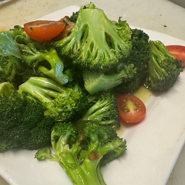 Sauteed Broccoli.