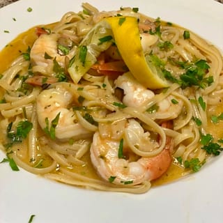 Shrimp Scampi Lunch