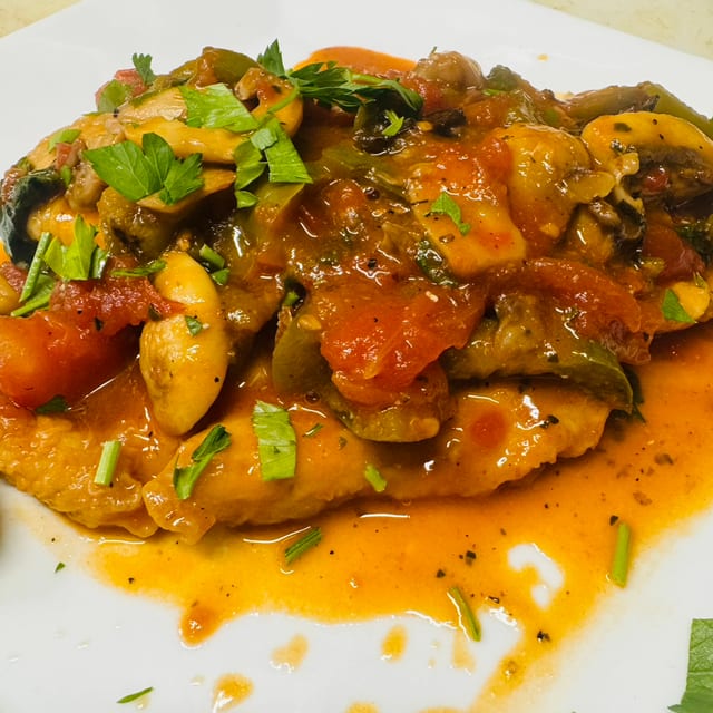 Chicken Pizzaiola.