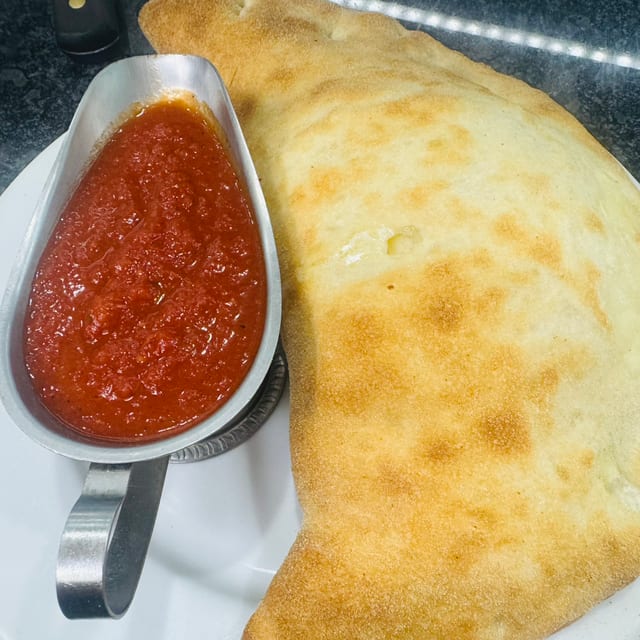Ricotta & Mozzarella Calzone.