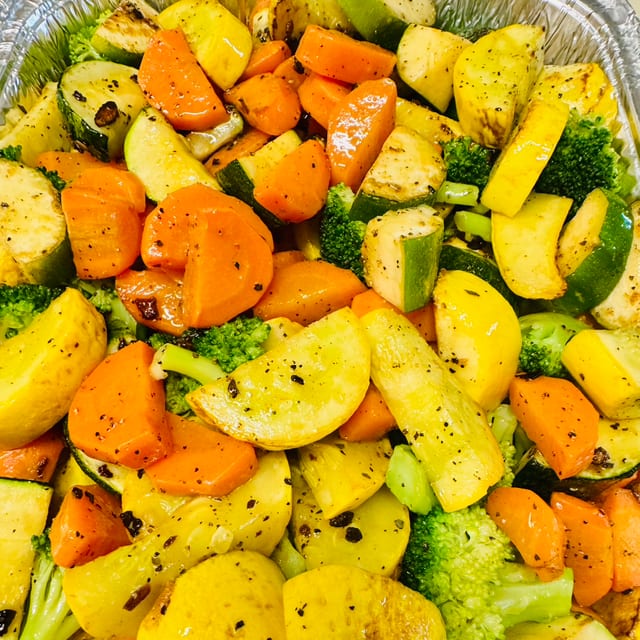 Mixed Veggies Catering.