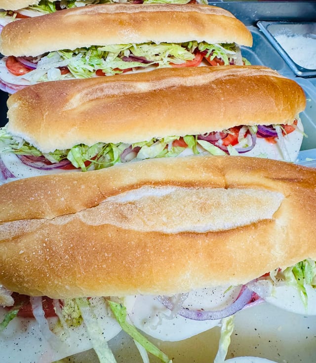 Ham & Cheese Sub.