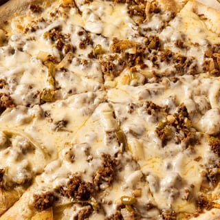 Philly Cheesesteak Pizza