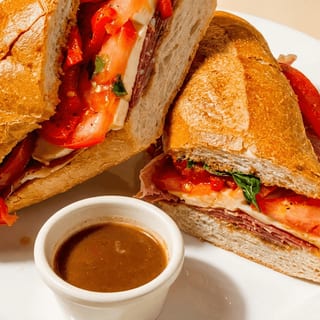 Fresh Mozzarella, Roasted Peppers & Prosciutto Sub